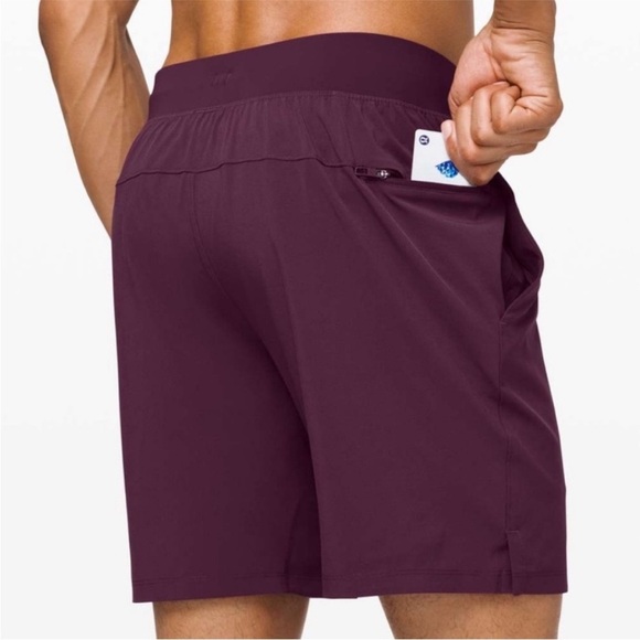 LULULEMON T.H.E. Great 9” Inseam Lined Athletic Shorts in Arctic Plum - Picture 2 of 11